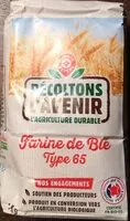 Mängden socker i Farine de blé type 65