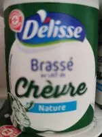 Mängden socker i Brassé au lait de chèvre nature