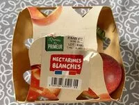 Mängden socker i Nectarine blanche
