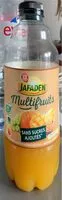 Mängden socker i Jus de fruits