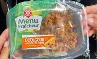 Mängden socker i Boulgour et lentilles corail aux raisins secs