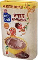 Mängden socker i P'tit déjeuner