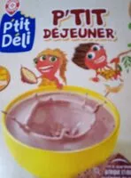 Mängden socker i P'tit déjeuner