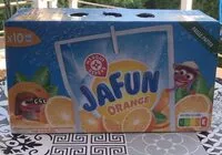 Mängden socker i Jafun orange