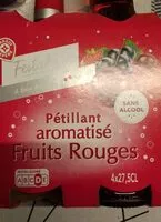 Mängden socker i Pétillante aromatisé fruits rouge