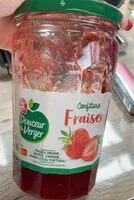 Mängden socker i Confiture fraises