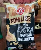 Mängden socker i Chips Extra Saveur Barbecue