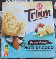 Mängden socker i Glace façon rocher noix de coco