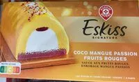 Mängden socker i Bûche glacée Coco Mangue Passion Fruits rouges