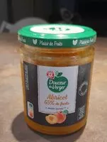 Mängden socker i Douceur du verger abricot