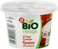 Mängden socker i Crème fraîche épaisse bio 30 % Mat. Gr.