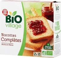 Mängden socker i Biscottes complètes
