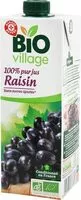 Mängden socker i Jus de raisin