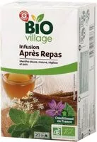 Mängden socker i Infusion après repas (menthe/anis/mauve/réglisse) x 20 sachets