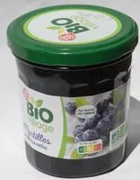 Mängden socker i Confiture myrtille bio