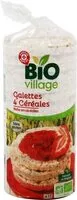 Mängden socker i Galettes 4 céréales bio