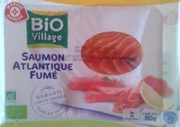 Mängden socker i Saumon fumé Atlantique 2 tranches