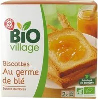 Mängden socker i Biscottes germe de blé x 34
