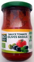 Mängden socker i Sauce tomate olive/basilic bio