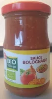 Mängden socker i Sauce bolognaise bio