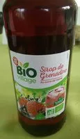 Mängden socker i Sirop de grenadine bio
