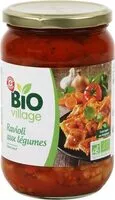 Mängden socker i Ravioli aux légumes bio
