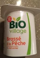 Mängden socker i Yaourt brassé au lait entier à la pêche 4 x 125 g