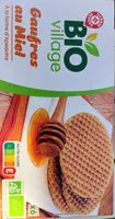 Mängden socker i Gaufres au miel bio