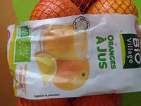 Mängden socker i Orange à jus Bio