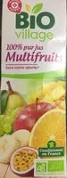 Mängden socker i 100% pur jus Multifruits