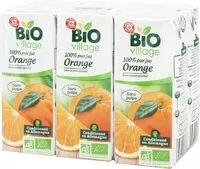 Mängden socker i Bio Village - 100% Pur jus d'orange