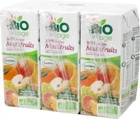 Mängden socker i PUR JUS Multifruits 6x20cl