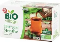 Mängden socker i Thé vert menthe bio x 20 sachets