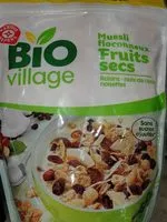 Mängden socker i Muesli floconneux Fruits secs
