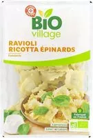 Mängden socker i Ravioli Ricotta Epinards