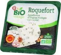 Mängden socker i Roquefort bio A.O.P. 32% Mat. Gr.