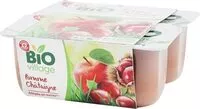 Mängden socker i Compote pomme châtaigne bio x 4