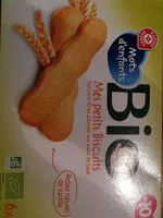 Mängden socker i Mes petits biscuits goût vanille