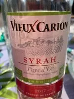 Mängden socker i Vin pays d'Oc syrah rosé I.G.P. bio