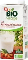 Mängden socker i Lait amande intense bio