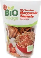 Mängden socker i Mini crackers bio mozzarella et tomate