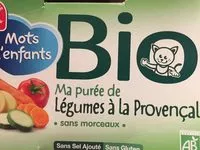 Mängden socker i Ma Puree De Legumes A La Provencale