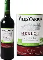 Mängden socker i Vin de Pays d'Oc Merlot bio I.G.P.