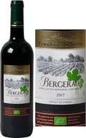 Mängden socker i Bergerac rouge bio A.O.C. 2017
