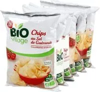 Mängden socker i Chips croustillantes & dorées bio
