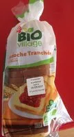 Mängden socker i Brioche tranchée bio