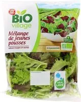 Mängden socker i Mélange de jeunes pousses bio