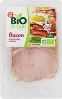 Mängden socker i Bacon fumé au bois de hêtre