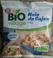 Mängden socker i Bio village noix de cajou