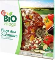 Mängden socker i Pizza au 5 légumes bios